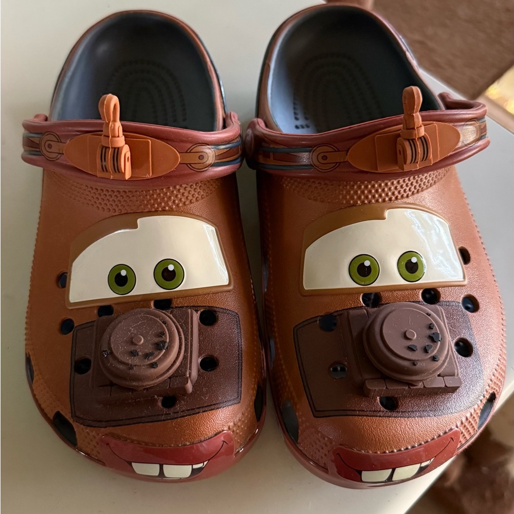 Kids Mater Crocs Lightning McQueen